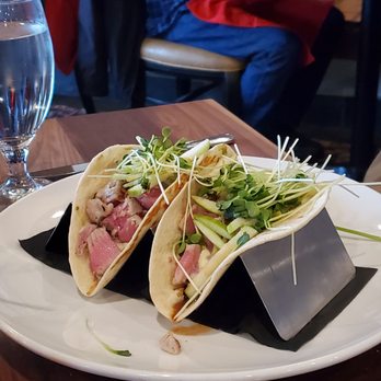 Marisol - Perfect pair Ahi Tacos! - Seafood Near Me - Pismo Beach, California Marisol - Perfect pair Ahi Tacos! - Seafood Near Me - Pismo Beach, California