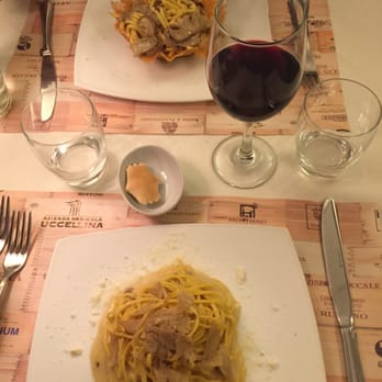 Osteria Barberini - White truffle fettuccine - Seafood Near Me - Rome, RM Osteria Barberini - White truffle fettuccine - Seafood Near Me - Rome, RM