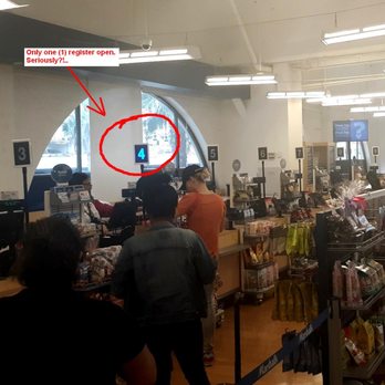 Marshalls - A constant INSUFFICIENT number of cash registers open. - Department Stores Near Me - Los Angeles, California Marshalls - A constant INSUFFICIENT number of cash registers open. - Department Stores Near Me - Los Angeles, California