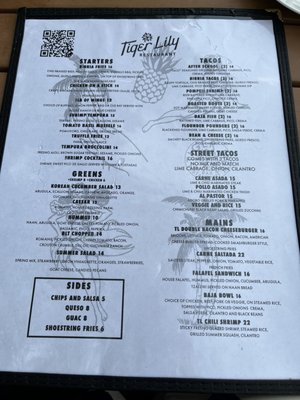 Menu photo 4 Tiger Lily Easton, MD