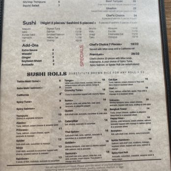 Green Mango - Menu - Thai Near Me - Austin, Texas