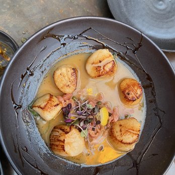 Ludvig's Bistro - Scallop appetizer - New American Near Me - Sitka, Alaska Ludvig's Bistro - Scallop appetizer - New American Near Me - Sitka, Alaska
