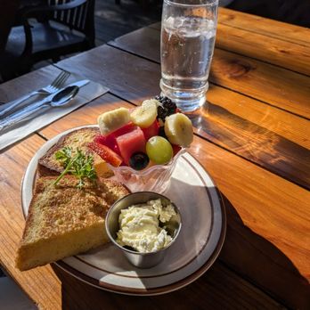 Fire Sign Cafe - My wife's French toast and fruit. - American Near Me - Tahoe City, California Fire Sign Cafe - My wife's French toast and fruit. - American Near Me - Tahoe City, California