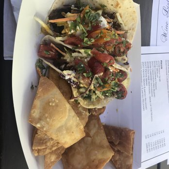 Ironstone Vineyards - pork tacos - Wineries Near Me - Murphys, California