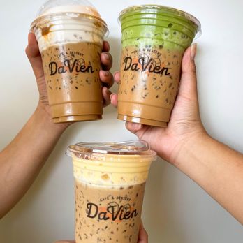 Da Vien Coffee - Egg Coffee, Caramel Flan Coffee, Milk Coffee Matcha Foam @bunbaosibs - Desserts Near Me - Westminster, California