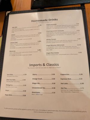Menu photo 6 El Mono Berkeley, CA