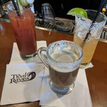 Tidal Raves - Bloody Mary, Spanish Coffee and the special, Oregon Strawberry Jalapeno Margarita - New American Near Me - Depoe Bay, Oregon Tidal Raves - Bloody Mary, Spanish Coffee and the special, Oregon Strawberry Jalapeno Margarita - New American Near Me - Depoe Bay, Oregon