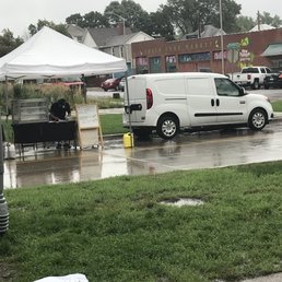 Rainy day at the Farmers Market Rainy day at the Farmers Market
