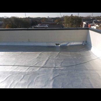 IL Certified Roofing - After pictures with Aluminum coating - Roofing Near Me - Oak Lawn, Illinois