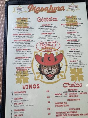 Menu photo 1 Masa Luna Omaha, NE Menu photo 1 Masa Luna Omaha, NE