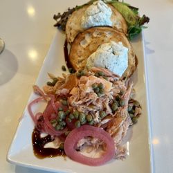 84 Italian Steakhouse - Salmon Smoked Bagel