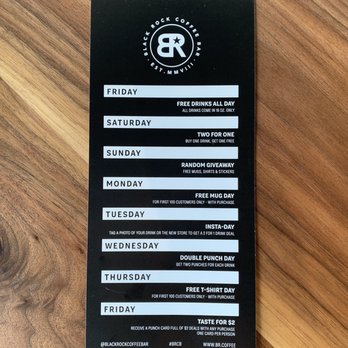 Black Rock Coffee Bar - Opening Week specials - Coffee & Tea Near Me - Scottsdale, Arizona Black Rock Coffee Bar - Opening Week specials - Coffee & Tea Near Me - Scottsdale, Arizona