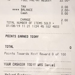 Safeway Gas Station - 1/8/2019: $2.85 per gallon for regular gas purchased at Safeway Gas Station.