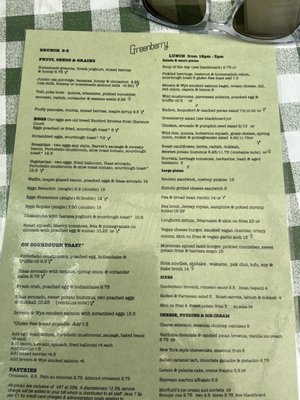 Menu photo 3 Greenberry Café London, XGL Menu photo 3 Greenberry Café London, XGL