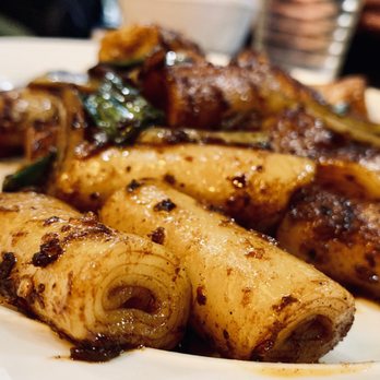A+ Hong Kong Kitchen - Stir Fried Rice Roll with XO Sauce - Cantonese Near Me - Seattle, Washington