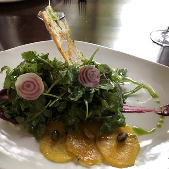 Maison Pucha Bistro - Beet & Goat Cheese Salad - French Near Me - Houston, Texas