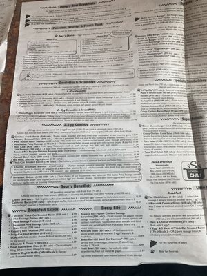 Menu photo 5 Black Bear Diner Layton Layton, UT