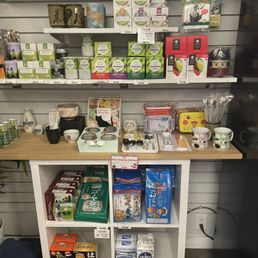 Inside tea area