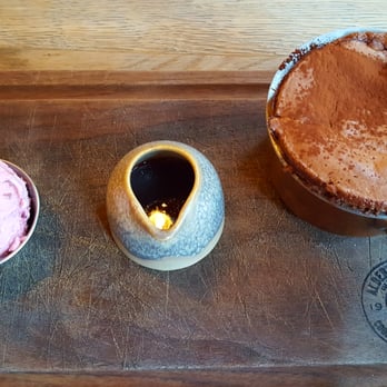 Albert's Schloss - Chocolate  black forest soufflés  (£8.50) - Bars Near Me - Manchester, XGM