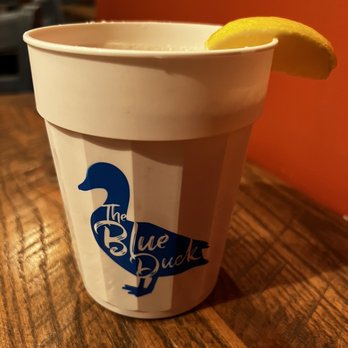 The Blue Duck - Cute cups for iced tea. - Sandwiches Near Me - Maplewood, Missouri