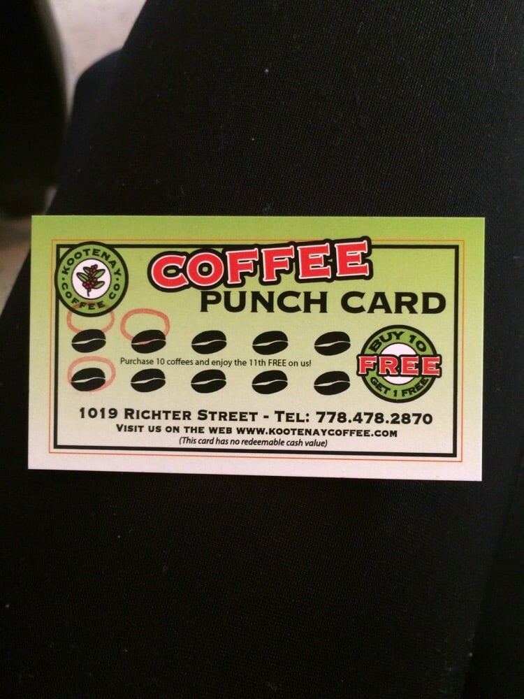 KOOTENAY COFFEE Updated September 2024 1019 Richter Street, Kelowna