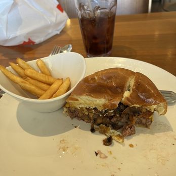J’s Deli - Breakfast burger with fries - Delis Near Me - Palm Desert, California