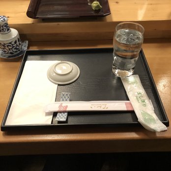 Izumi - Your seat at the bar is prepped with these items. - Sushi Bars Near Me - Kirkland, Washington Izumi - Your seat at the bar is prepped with these items. - Sushi Bars Near Me - Kirkland, Washington