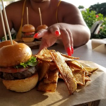 The Slider Shop - 2 is enough.  Comes with fries. - Food Trucks Near Me - Rincon, Puerto Rico