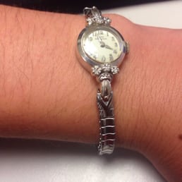 They matched this watch band to the watch face I inherited from my great grandma. They matched this watch band to the watch face I inherited from my great grandma.