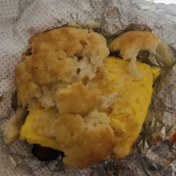 Chick-fil-A - ows a biscuit sandwich wrapped in foil - Fast Food Near Me - Delran, New Jersey