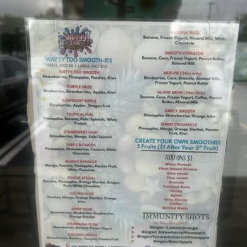 WayyyTooSmooth - Juice Bars & Smoothies Near Me - Accokeek, Maryland