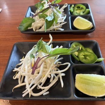 Ktown Pho - Vegetables for pho - Vietnamese Near Me - Los Angeles, California