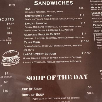 Labor Street Cafe - Menu February 2025 - Coffee & Tea Near Me - San Antonio, Texas Labor Street Cafe - Menu February 2025 - Coffee & Tea Near Me - San Antonio, Texas