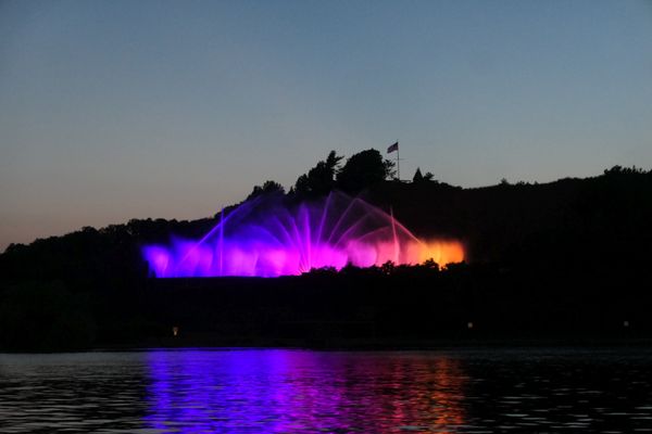 Grand Haven Musical Fountain by null