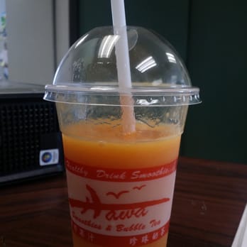 Clover Smoothies & Tea - Mango + Papaya Smoothie - Juice Bars & Smoothies Near Me - Brooklyn, New York Clover Smoothies & Tea - Mango + Papaya Smoothie - Juice Bars & Smoothies Near Me - Brooklyn, New York