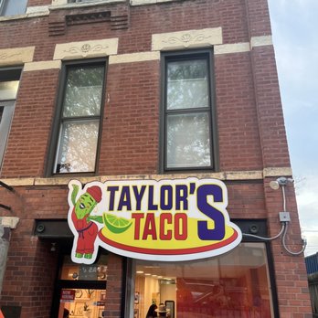 Taylor’s Tacos - Outside - Tacos Near Me - Chicago, Illinois