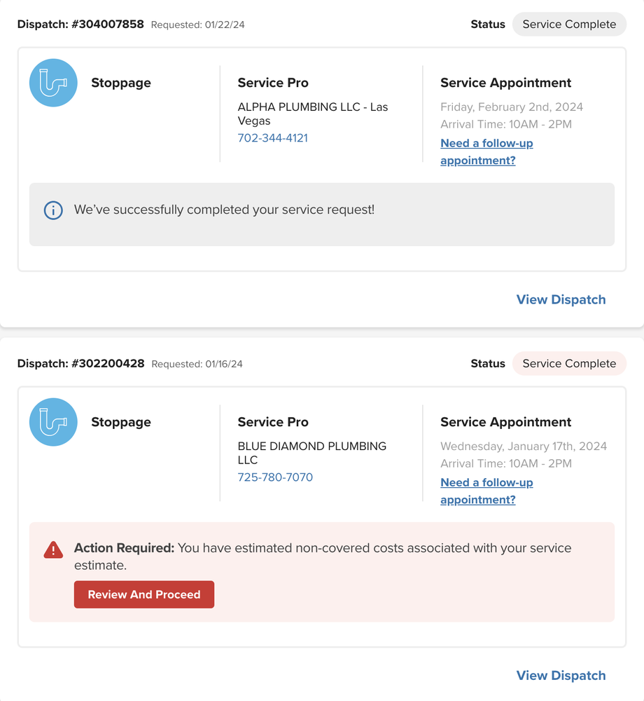 Slide of Alpha Plumbing