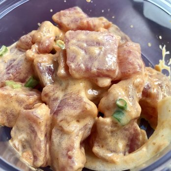Pono Market - Spicy Tuna Poke - Hawaiian Near Me - Kapaa, Hawaii