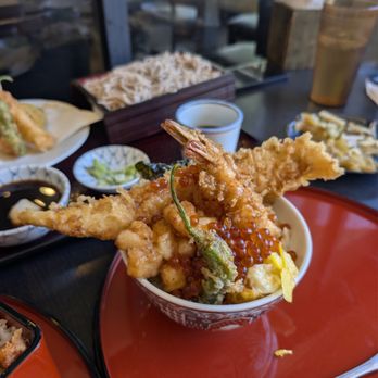 Tendon Tempura Carlos Junior - Premium tempura bowl with ikura - Japanese Near Me - Pasadena, California Tendon Tempura Carlos Junior - Premium tempura bowl with ikura - Japanese Near Me - Pasadena, California