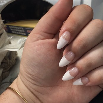 DJ Nails - Stiletto French tip - Nail Technicians Near Me - Pasadena, California DJ Nails - Stiletto French tip - Nail Technicians Near Me - Pasadena, California