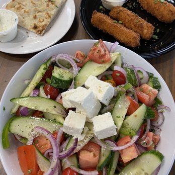Hellenic - Horiatiki; Halloumi Fries - Greek Near Me - Coral Springs, Florida Hellenic - Horiatiki; Halloumi Fries - Greek Near Me - Coral Springs, Florida
