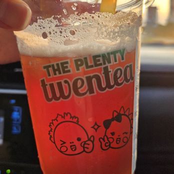 Tastea  - Sunset peach - Bubble Tea Near Me - Houston, Texas