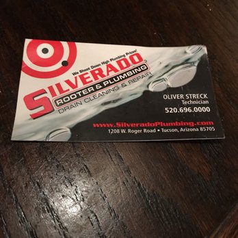 Silverado Rooter & Plumbing - Card - Plumbing Near Me - Tucson, Arizona
