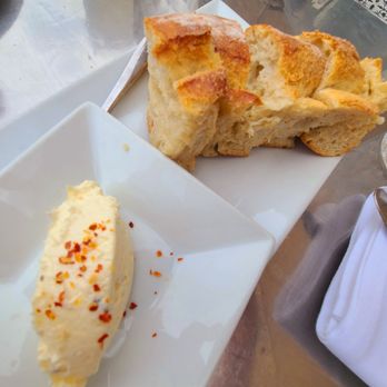 Battalion - Bread with herb parmesan butter - Italian Near Me - San Antonio, Texas