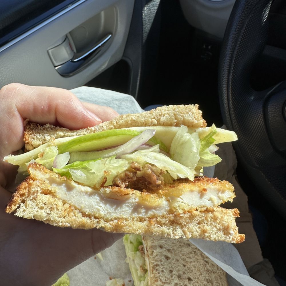 Snitzel sandwich Snitzel sandwich