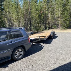 TrailersPlus - Redmond - Our new trailer for towing our car behind our RV.