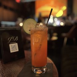 J.Bespoke - CHARLOTTE'S DILEMMA mijenta blanco tequila, bonal, strawberry, cucumber, fresh lime juice, lavender, soda