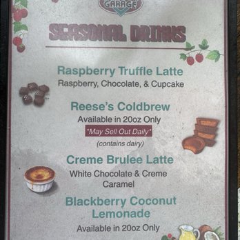 The Coffee Garage - Specials for summer - Coffee & Tea Near Me - Columbus, Wisconsin The Coffee Garage - Specials for summer - Coffee & Tea Near Me - Columbus, Wisconsin
