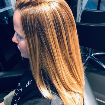 Vida Salon - I came in with a dirty brown color.  Alfred changed it to this. - Hair Salons Near Me - Rancho Cucamonga, California