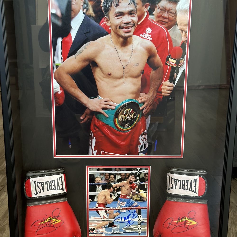 Manny pacquiao memorabilia Manny pacquiao memorabilia